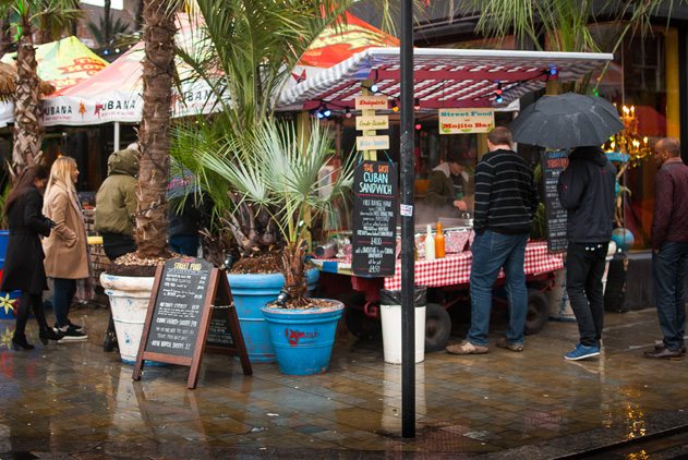 Lower Marsh street food