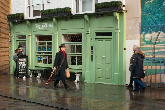 Lower Marsh is awash with indie coffee shops